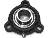 3 Bolt Triangular Cast  Flanges